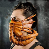 Halloween Face Worm Heterosexual Scorpion Mask - Nioor