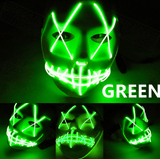 Halloween Led Glowing Full Face Mask - Nioor