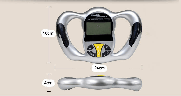 hand grip fat tester human body fat measuring instrument household body fat analyzer - Nioor