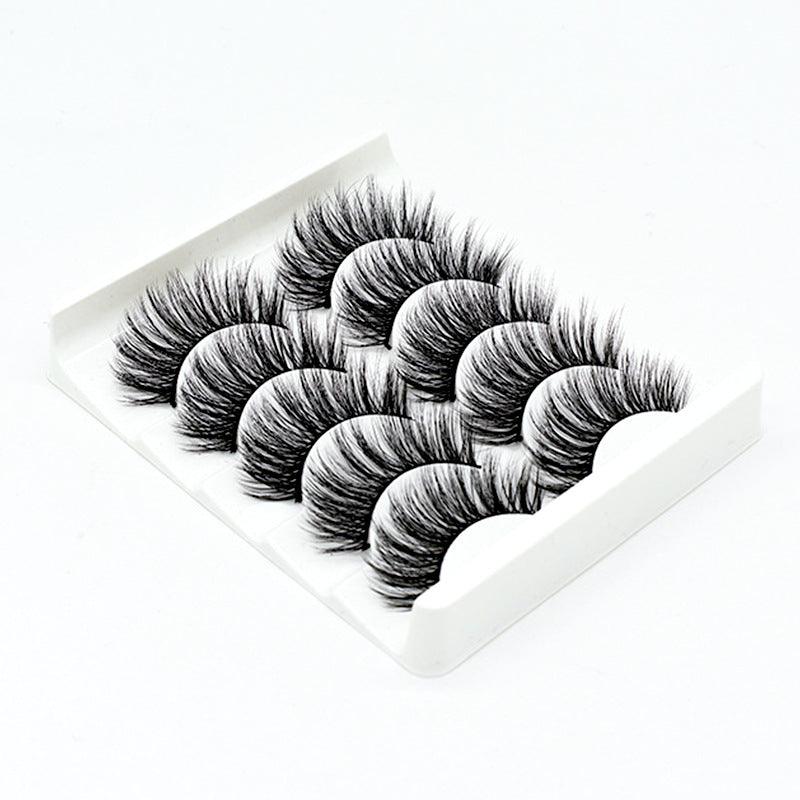 Hand-made thick and long natural false eyelashes - Nioor