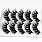 Hand-made thick and long natural false eyelashes - Nioor