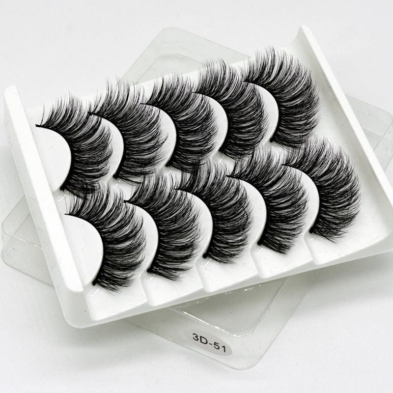 Hand-made thick and long natural false eyelashes - Nioor