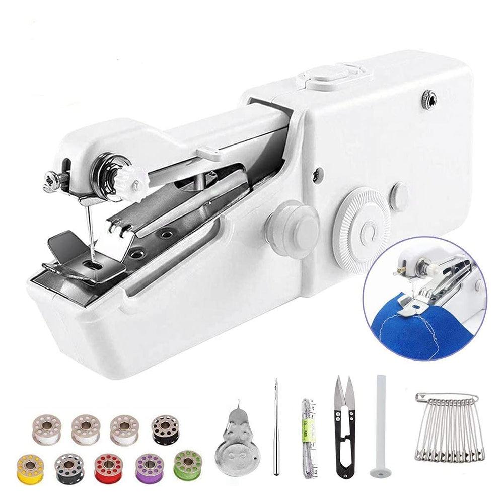 Handheld Electric Sewing Machine Set Black - Nioor