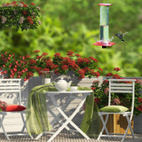 Hanging Cylindrical Bird Feeder Hummingbird Bird Feeder - Nioor