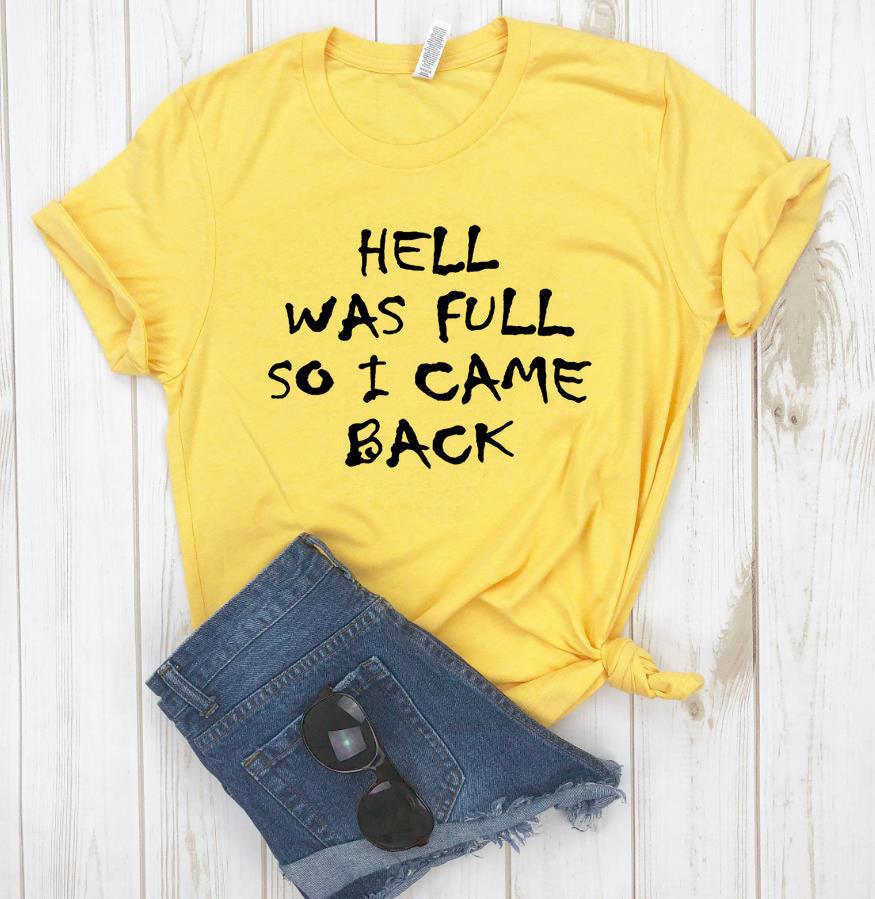 HELL WAS FULL Ebay Short Sleeve Top - Nioor