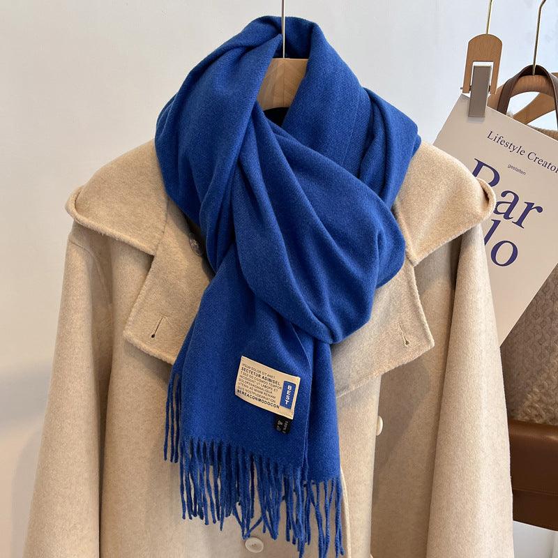 High-end Versatile Shawl Warm Thickened Scarf Dual-purpose - Nioor