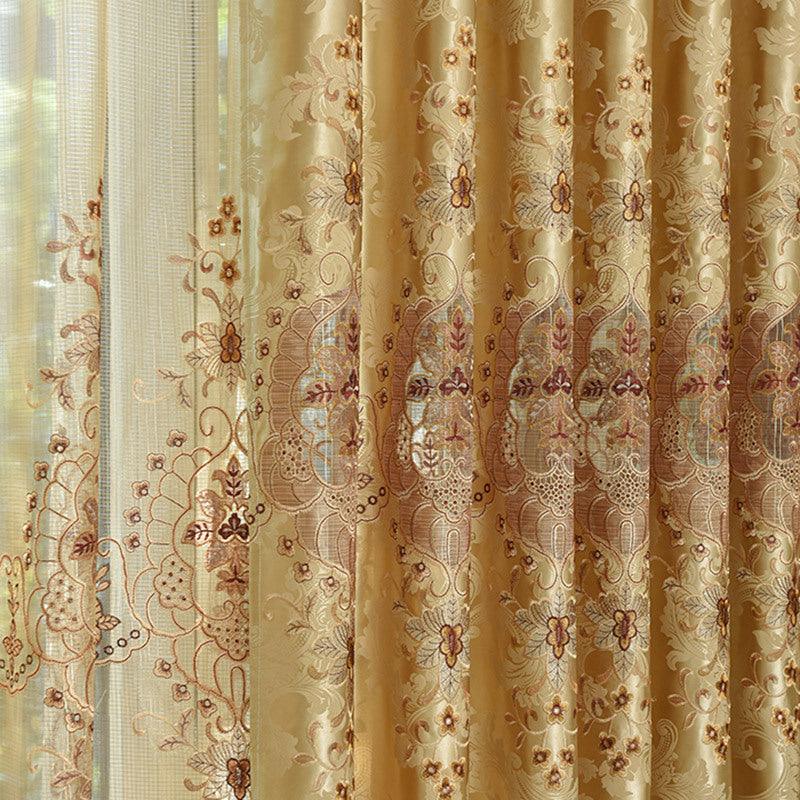 Hollow embroidery curtain fabric - Nioor