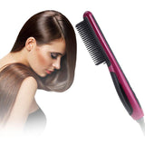 Home automatic adjustable temperature red hair straightener - Nioor