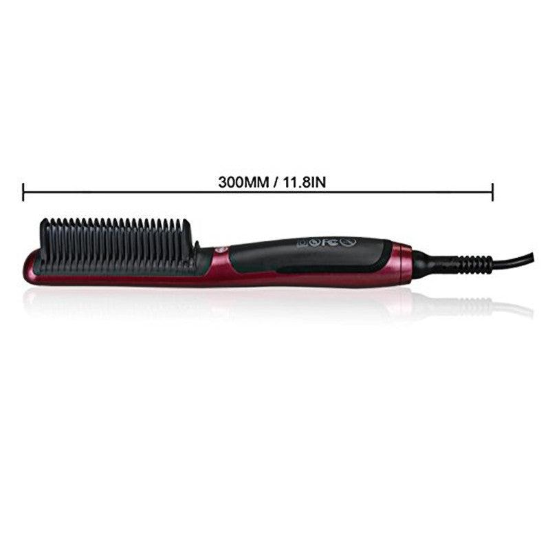 Home automatic adjustable temperature red hair straightener - Nioor