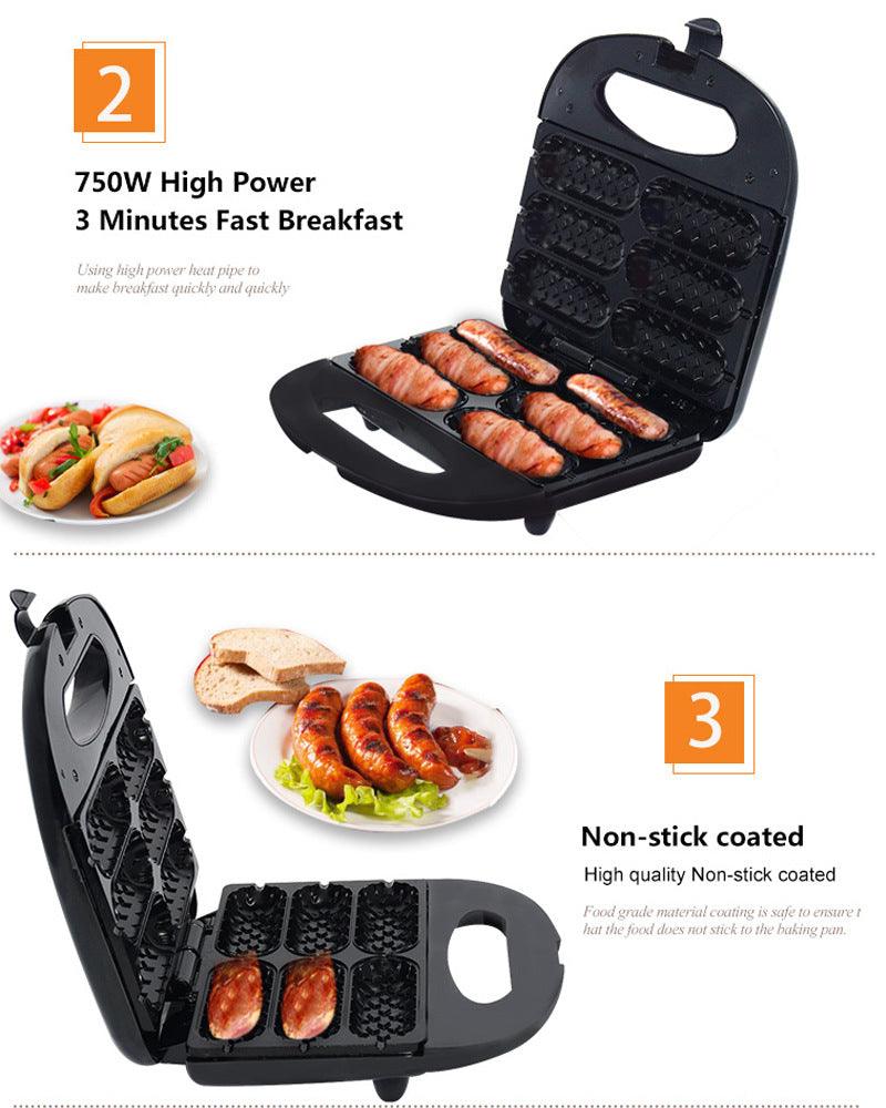 Home Hot Dog Roast Sausage Frying Machine Kitchen Gadgets - Nioor