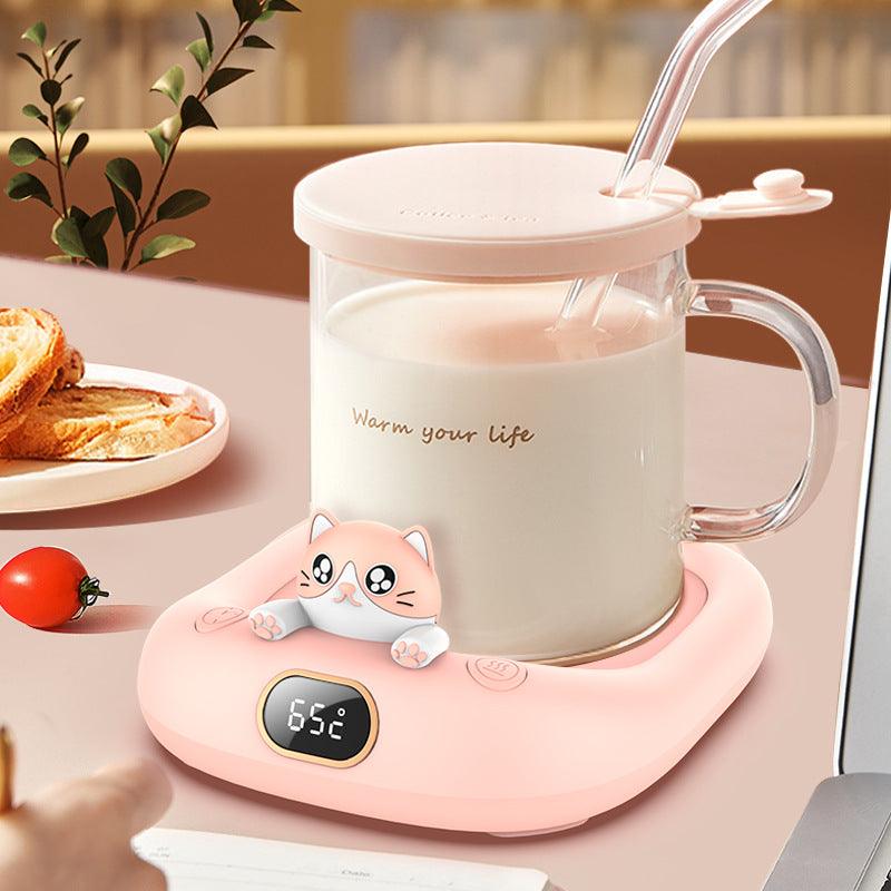 Home Office Cute Pet Constant Temperature Cup Warming Holder Winter Gadgets - Nioor