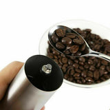 Home Portable Manual Coffee Grinder Stainless Steel with Ceramic Burr Bean Mill - Nioor