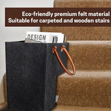 Home Staircase Felt Portable Storage Basket - Nioor