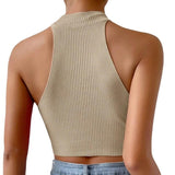 Hot Girl Style Camisole Top Knitted Vest For Women - Nioor