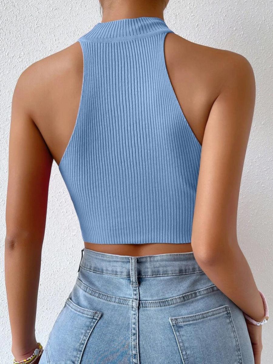 Hot Girl Style Camisole Top Knitted Vest For Women - Nioor