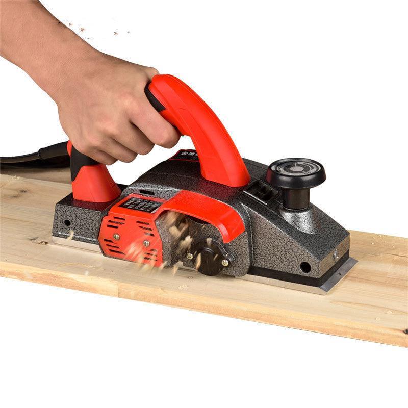 Household Desktop Electric Push Planer Planer Carpenter Small Wood Planer Tool - Nioor