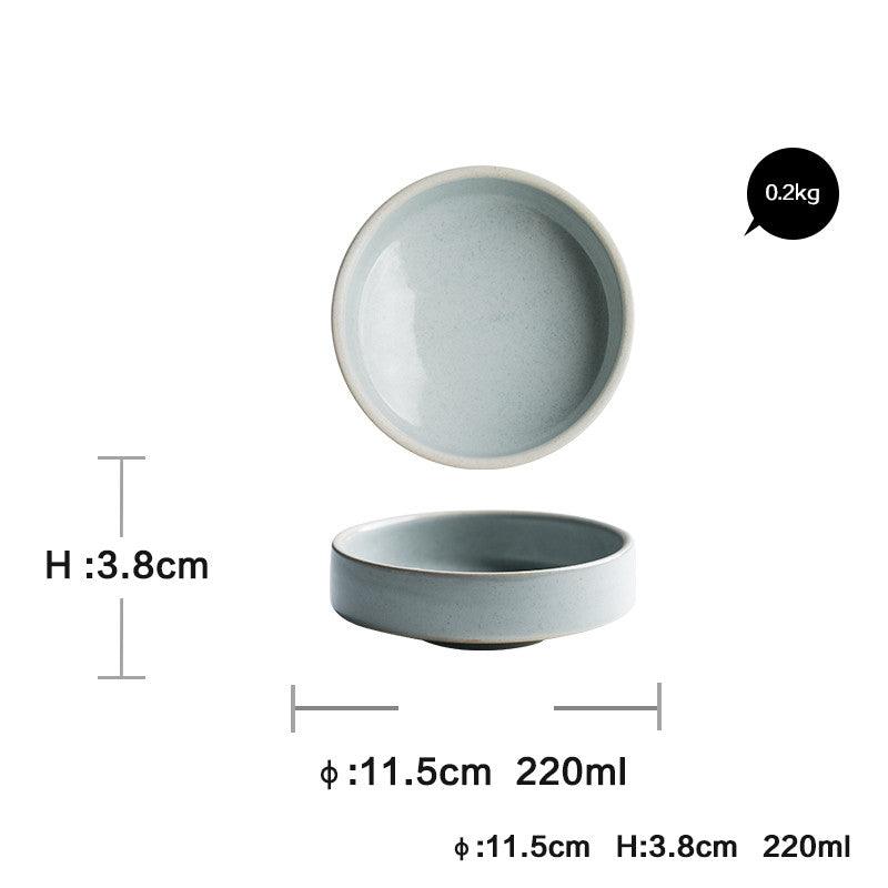 Household Dinner Plate, Flat Plate, Bowl And Plate Set - Nioor