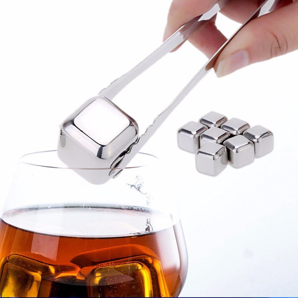 Ice Cubes Set Herbruikbare Chilling Stones Voor Whiskey Cooling Cube Koelen Rots Party Bar Tool - Nioor