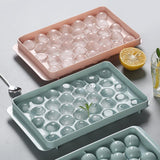 Ice Tray 3D Round Ice Molds Home Bar Party Use Round Ball Ice Cube Makers Kitchen DIY Ice Cream Moulds - Nioor