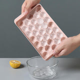 Ice Tray 3D Round Ice Molds Home Bar Party Use Round Ball Ice Cube Makers Kitchen DIY Ice Cream Moulds - Nioor