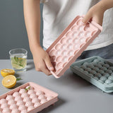 Ice Tray 3D Round Ice Molds Home Bar Party Use Round Ball Ice Cube Makers Kitchen DIY Ice Cream Moulds - Nioor