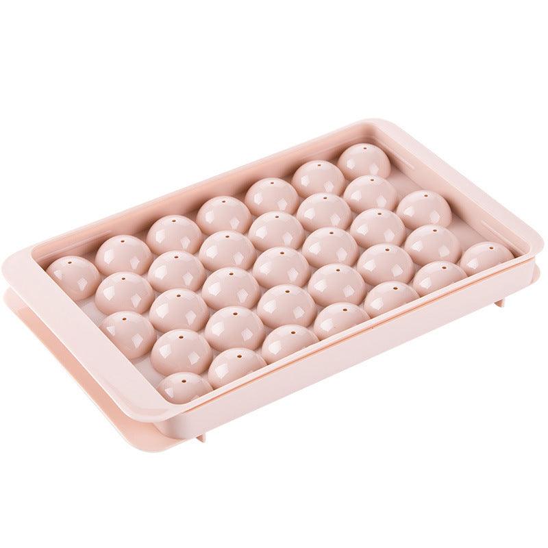 Ice Tray 3D Round Ice Molds Home Bar Party Use Round Ball Ice Cube Makers Kitchen DIY Ice Cream Moulds - Nioor