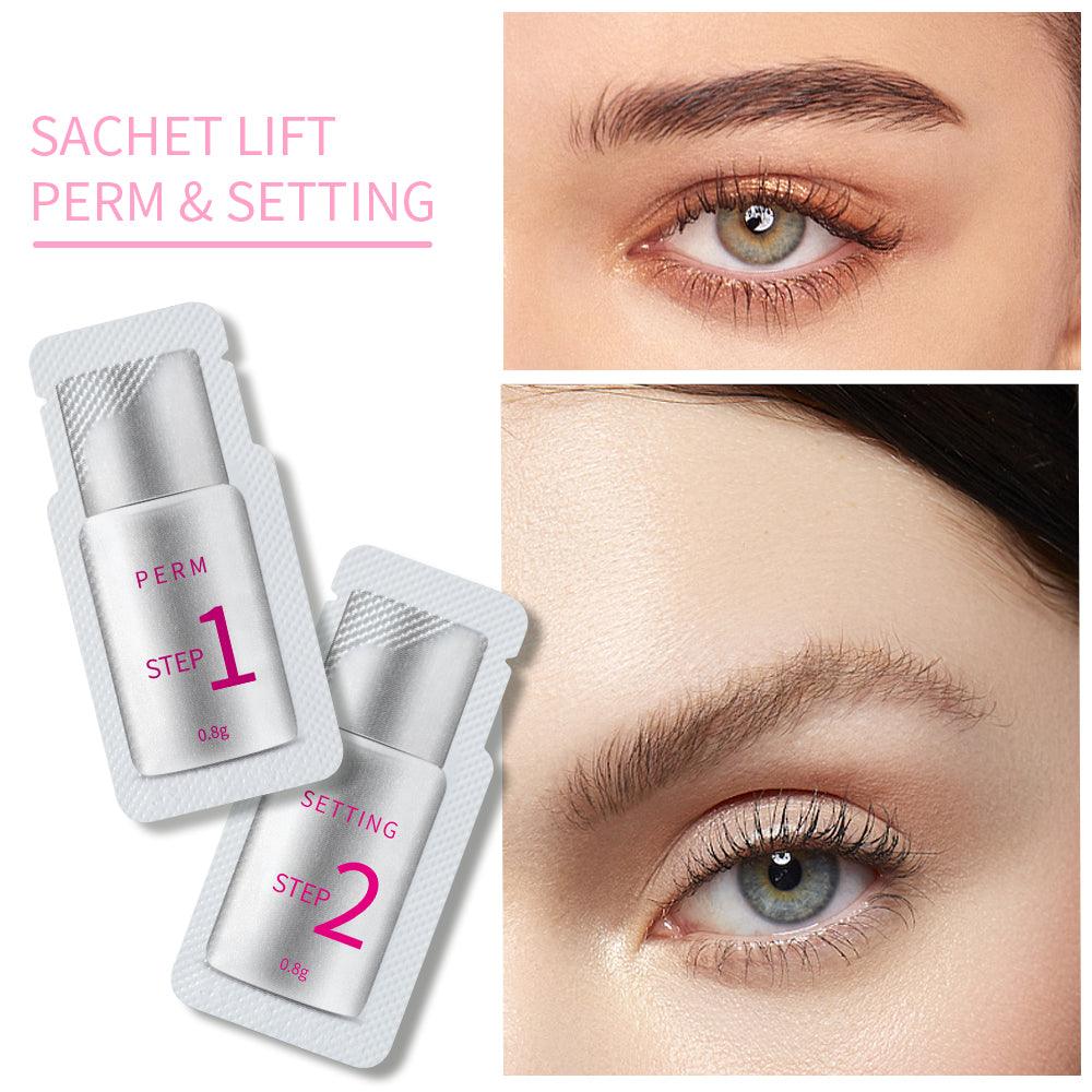 ICONSIGN 10 Pairs Pouch Eyelash Perm Lotion Lashes Lift Quick Perming 5 To 8 Minutes Beauty Makeup Tools - Nioor