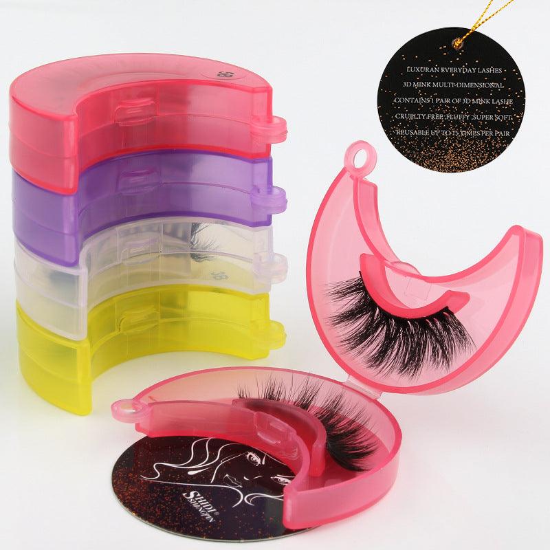 Imitation mink thick handmade natural eyelashes - Nioor