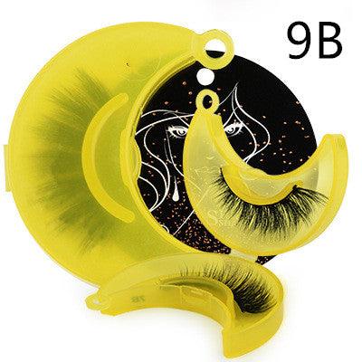 Imitation mink thick handmade natural eyelashes - Nioor