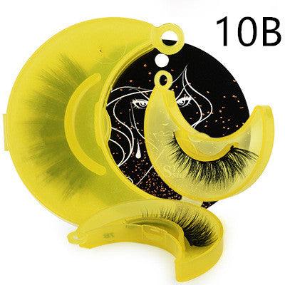 Imitation mink thick handmade natural eyelashes - Nioor