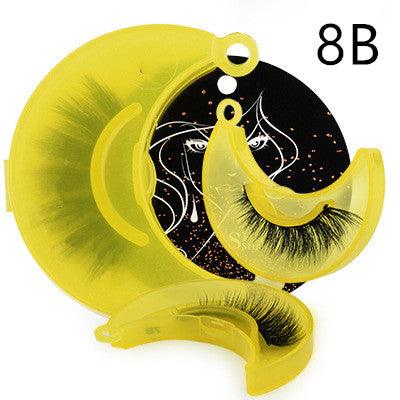 Imitation mink thick handmade natural eyelashes - Nioor