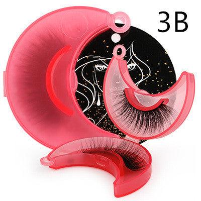 Imitation mink thick handmade natural eyelashes - Nioor