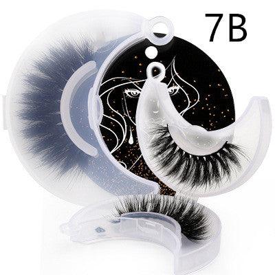 Imitation mink thick handmade natural eyelashes - Nioor