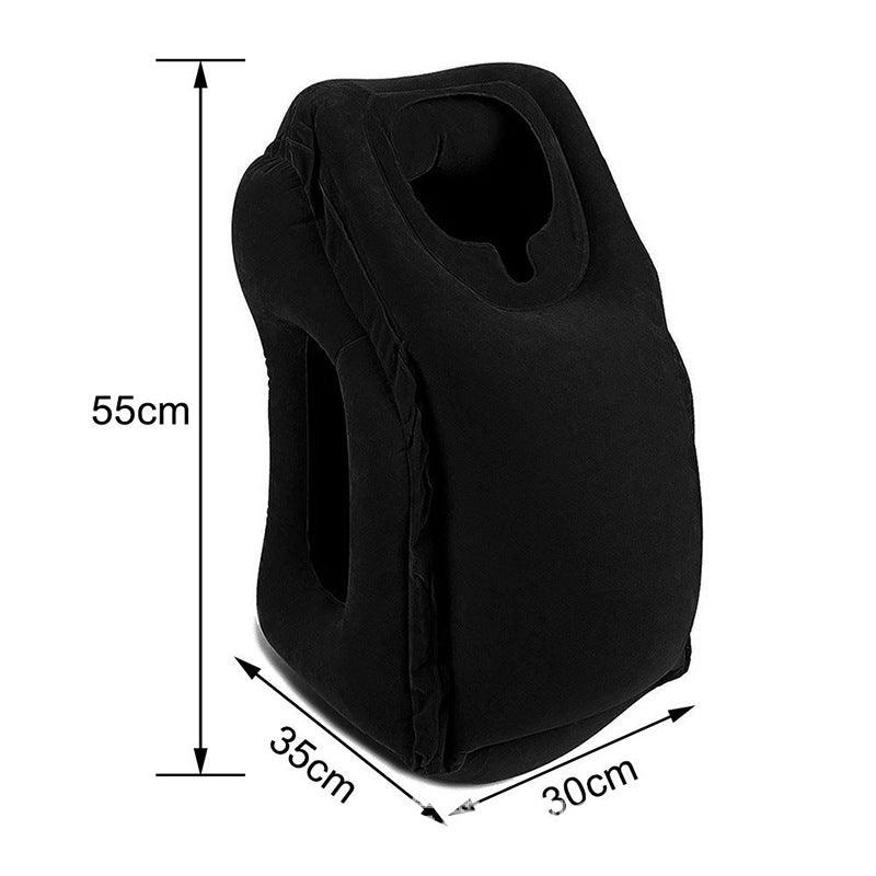 Inflatable Cushion Travel Pillow The Most Diverse & Innovative Pillow for Traveling 2017 Airplane Pillows Neck Chin Head Support - Nioor