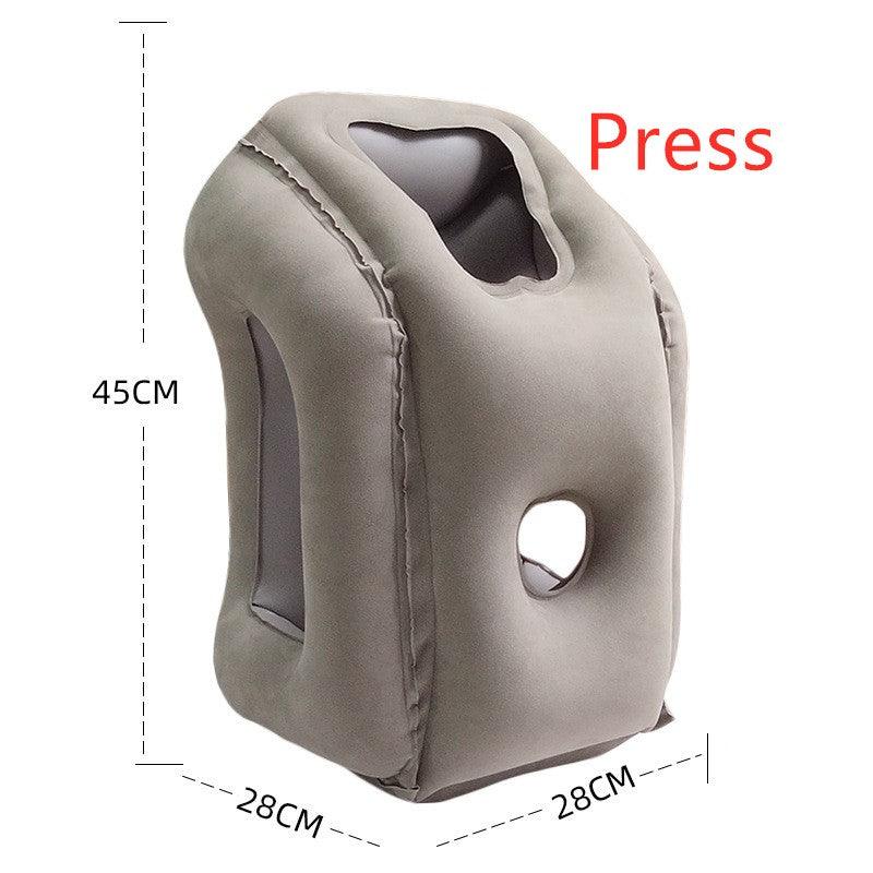 Inflatable Cushion Travel Pillow The Most Diverse & Innovative Pillow for Traveling 2017 Airplane Pillows Neck Chin Head Support - Nioor