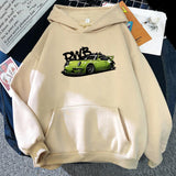 Initial D Hoodie Fashion For Porsche 911 RWB Hoody Long Slee - Nioor