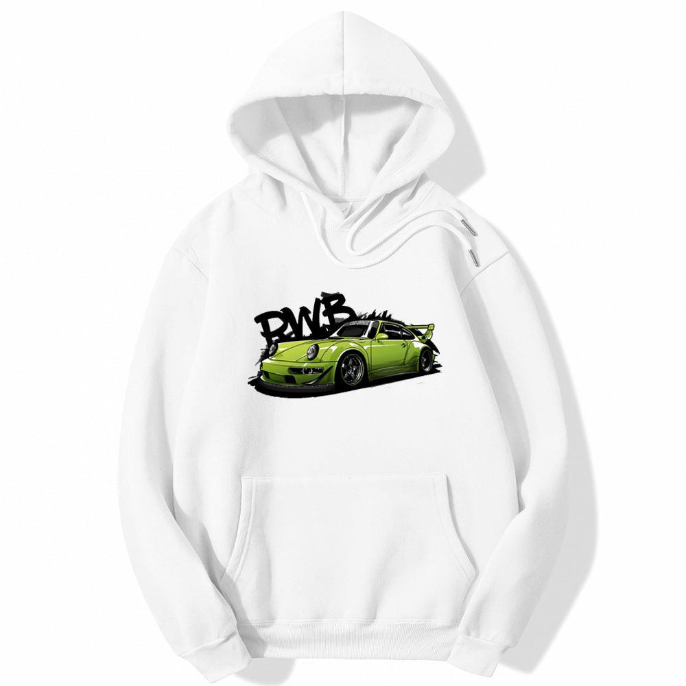 Initial D Hoodie Fashion For Porsche 911 RWB Hoody Long Slee - Nioor