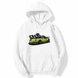 Initial D Hoodie Fashion For Porsche 911 RWB Hoody Long Slee - Nioor