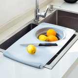 Innovative Multi-Functional 3 in 1 Chopping Board Detachable Folding Drain Basket Sink Cutting Board - Nioor