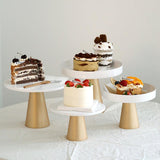 Ins Style Cake Tray Nordic Style Photo Prop Tray Wedding Dessert Table Cake Stand Tall Jewelry Tray - Nioor