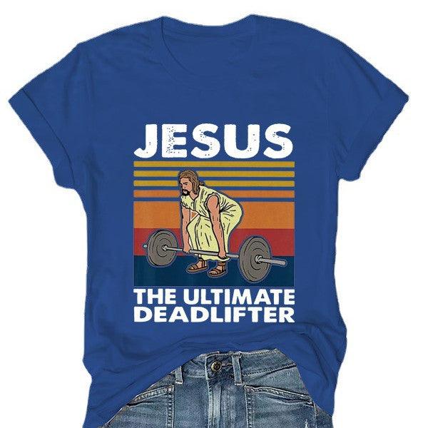 JESUS Printed Women's T-shirt - Nioor