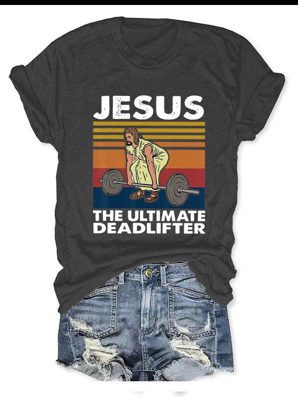 JESUS Printed Women's T-shirt - Nioor