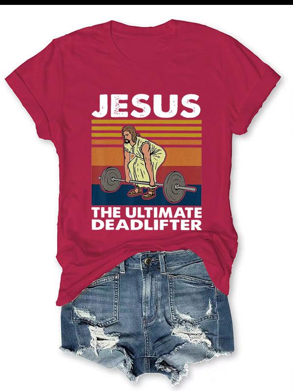 JESUS Printed Women's T-shirt - Nioor