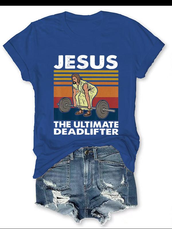 JESUS Printed Women's T-shirt - Nioor