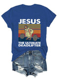 JESUS Printed Women's T-shirt - Nioor