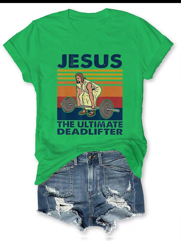 JESUS Printed Women's T-shirt - Nioor