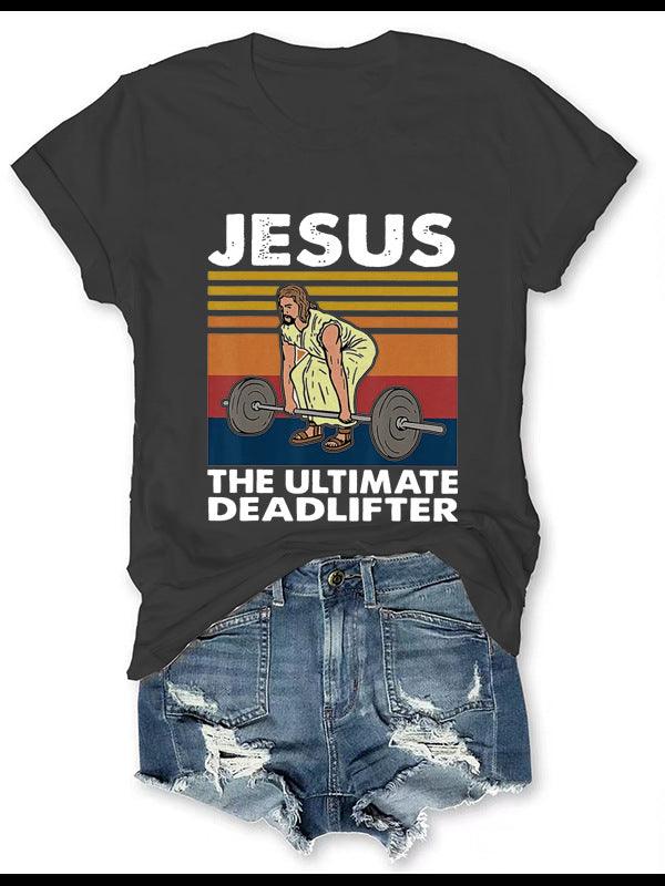 JESUS Printed Women's T-shirt - Nioor