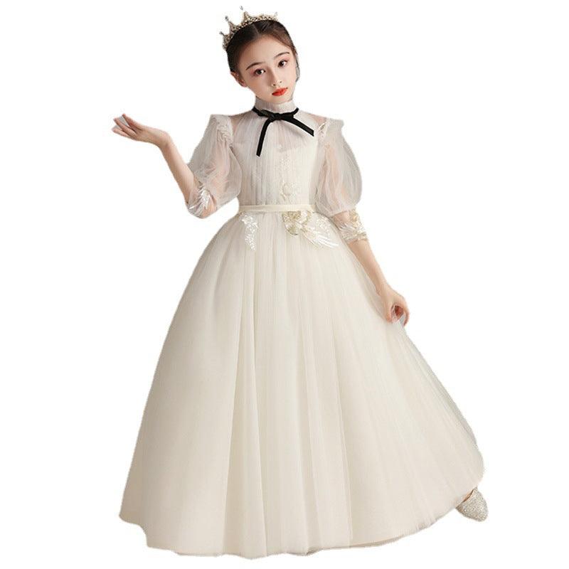 Kids Fashion Lace Wedding Party Dress - Nioor
