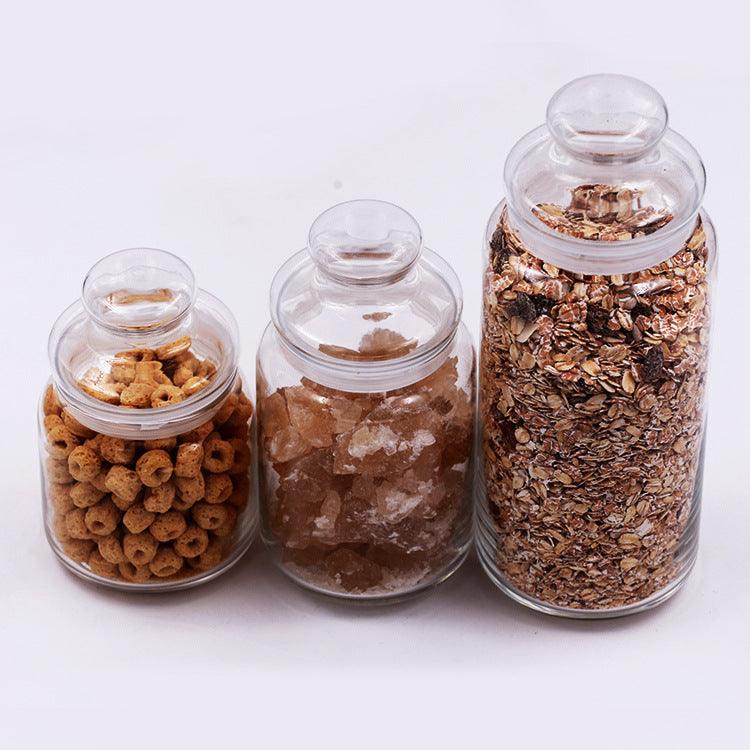 Kitchen glass storage jarKitchen glass storage jar - Nioor