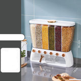 Kitchen Grains Separate Storage Box Compartment - Nioor